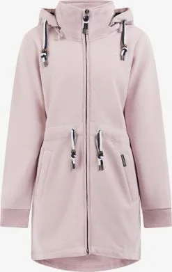 Schmuddelwedda Sweatvesten Sweatvest Yasanna Dames Pastelroze