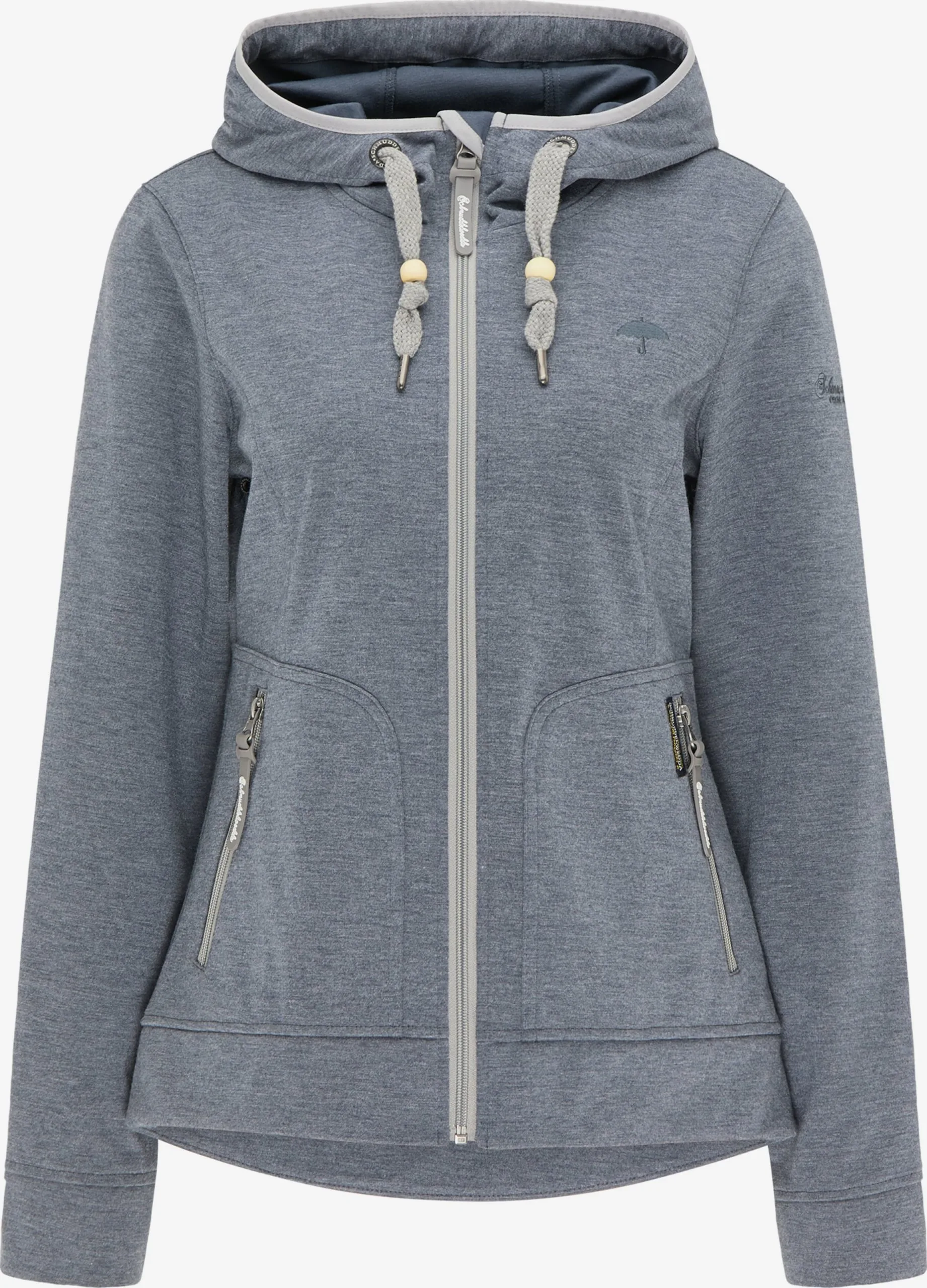 Schmuddelwedda Outdoor Jassen Functionele Jas Dames Duifblauw 3 Schmuddelwedda Outdoor Jassen Functionele Jas Dames Duifblauw