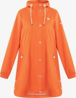 Schmuddelwedda Regenmantels Functionele Mantel Dames Koraal
