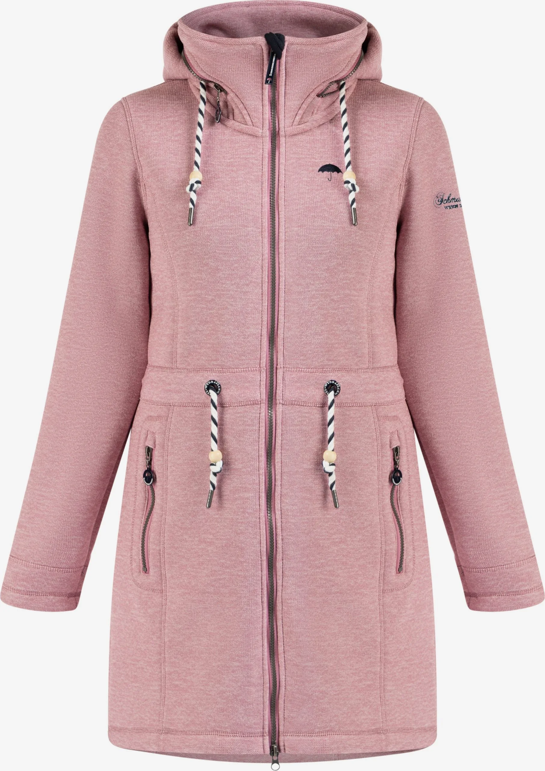 Schmuddelwedda Outdoor Jassen Fleece Jas Dames Roze 3 Schmuddelwedda Outdoor Jassen Fleece Jas Dames Roze