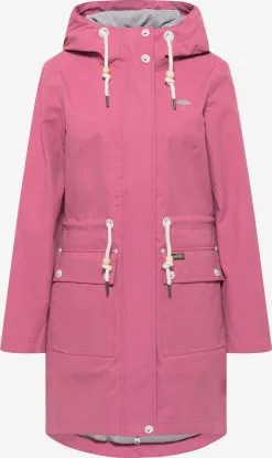Schmuddelwedda Regenmantels Tussenmantel Dames Lichtroze