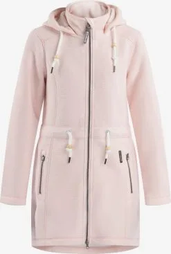 Schmuddelwedda Outdoor Jassen Fleece Jas Dames Oudroze