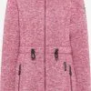 Schmuddelwedda Outdoor Jassen Fleece Jas Dames Rosa