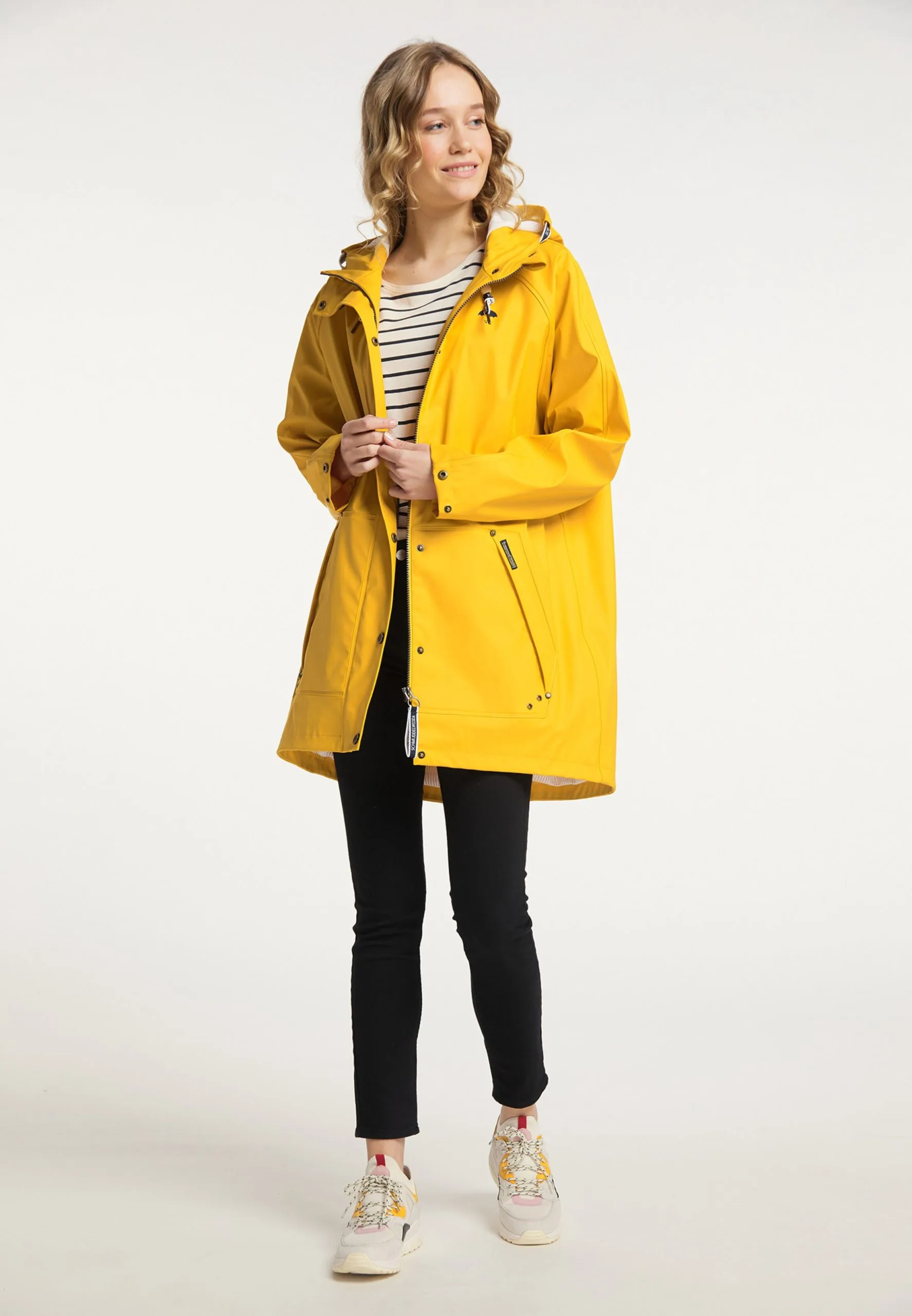 Schmuddelwedda Outdoor Jassen Functionele Jas Dames Geel 6 Schmuddelwedda Outdoor Jassen Functionele Jas Dames Geel - Afbeelding 4