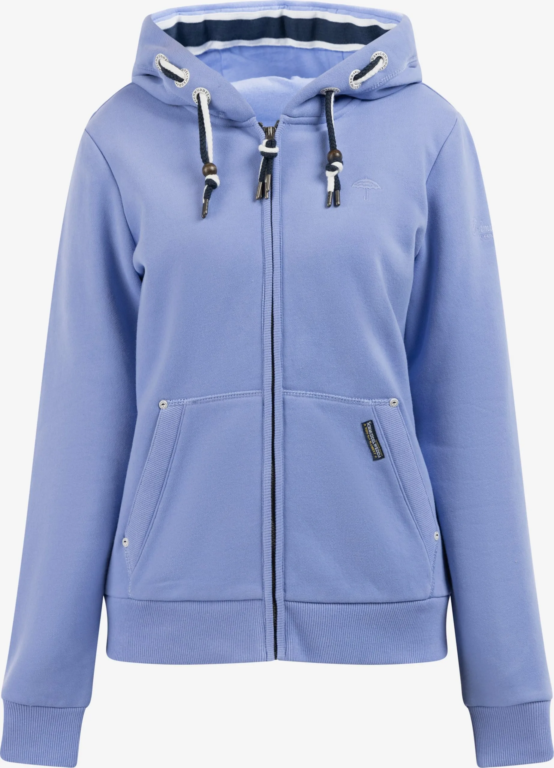 Schmuddelwedda Sweatvesten Sweatvest Dames Violetblauw 3 Schmuddelwedda Sweatvesten Sweatvest Dames Violetblauw