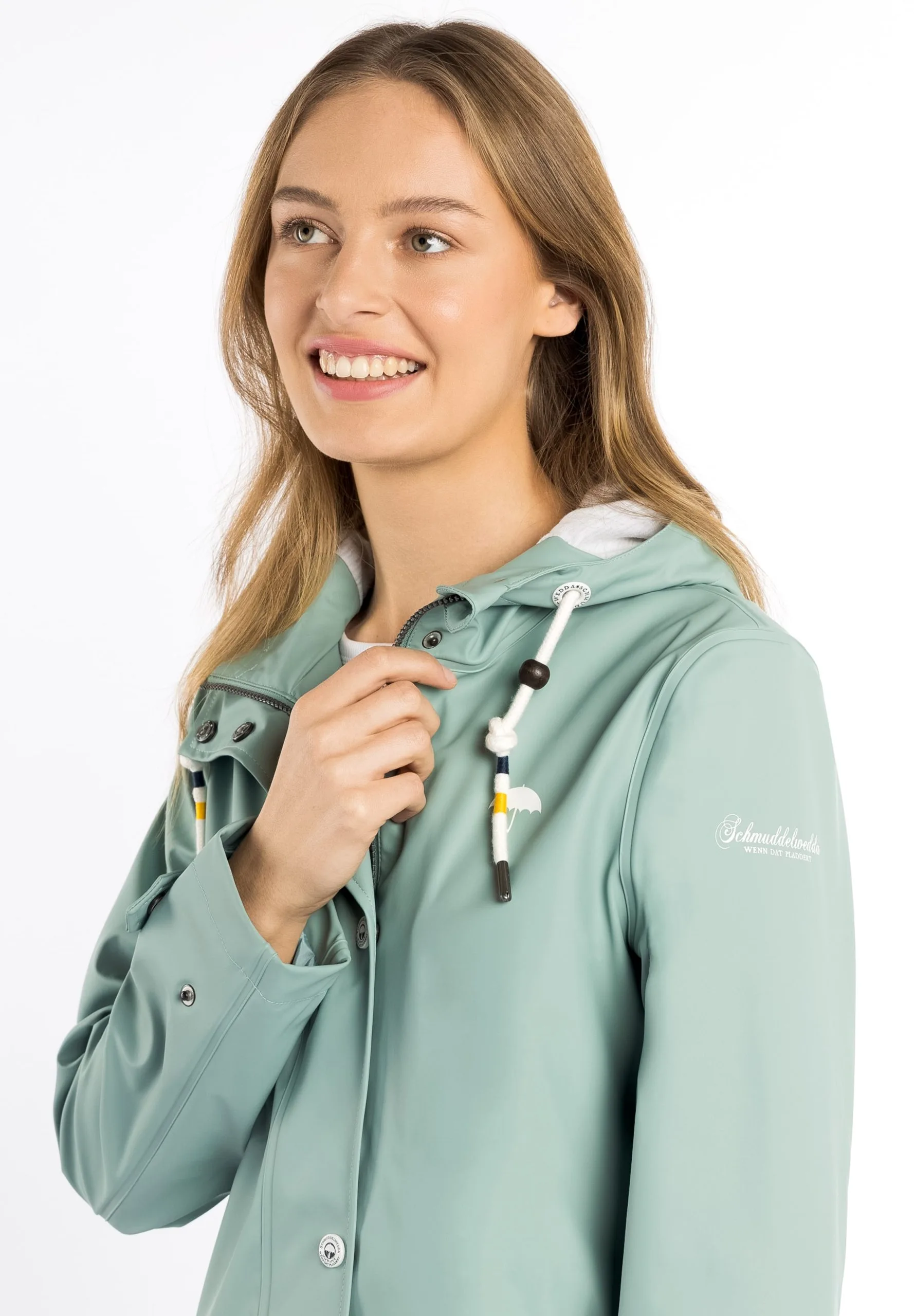 Schmuddelwedda Outdoor Jassen Functionele Jas Dames Mintgroen 7 Schmuddelwedda Outdoor Jassen Functionele Jas Dames Mintgroen - Afbeelding 5