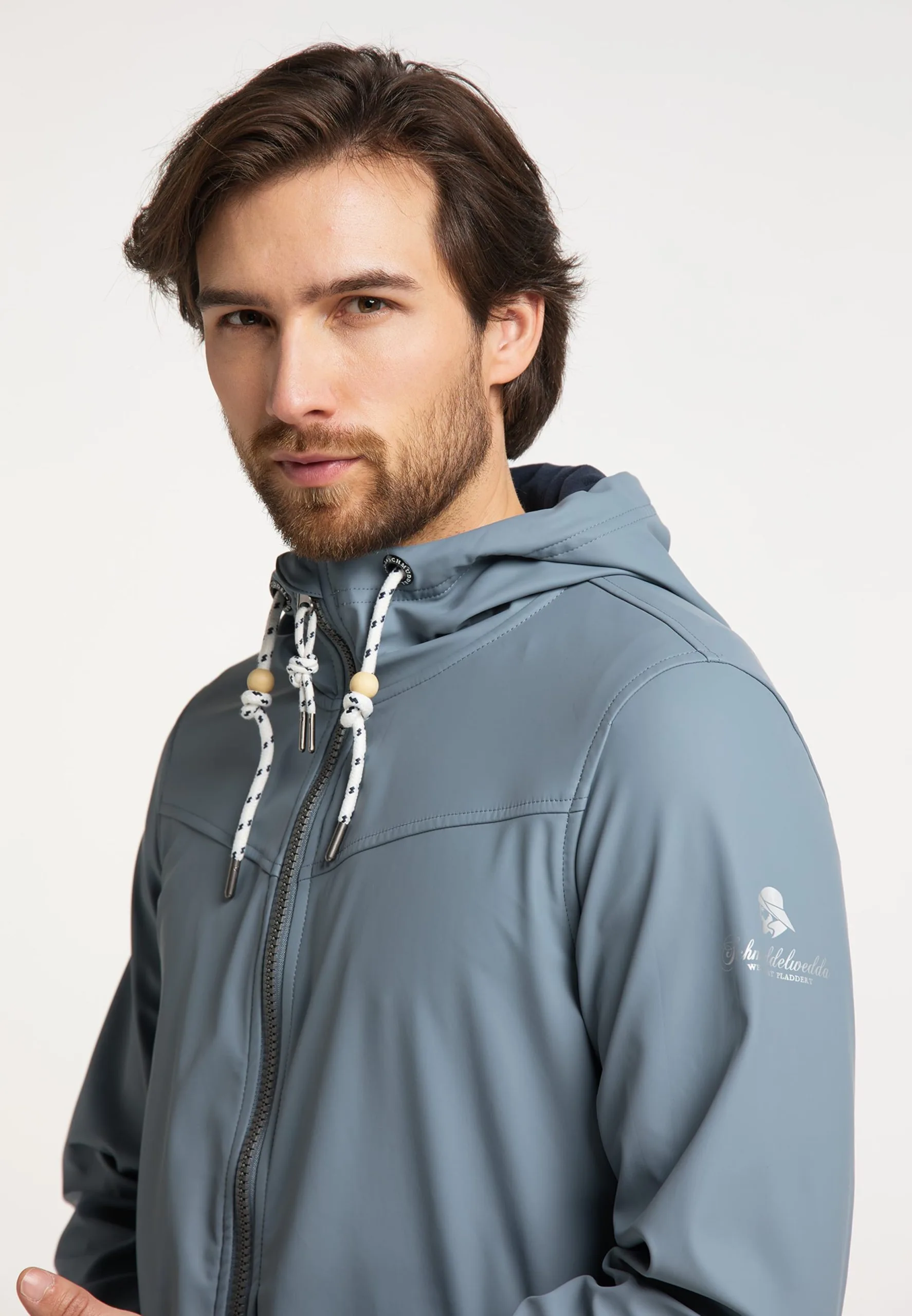 Schmuddelwedda Tussenjassen Tussenjas Heren Smoky Blue 7 Schmuddelwedda Tussenjassen Tussenjas Heren Smoky Blue - Afbeelding 5