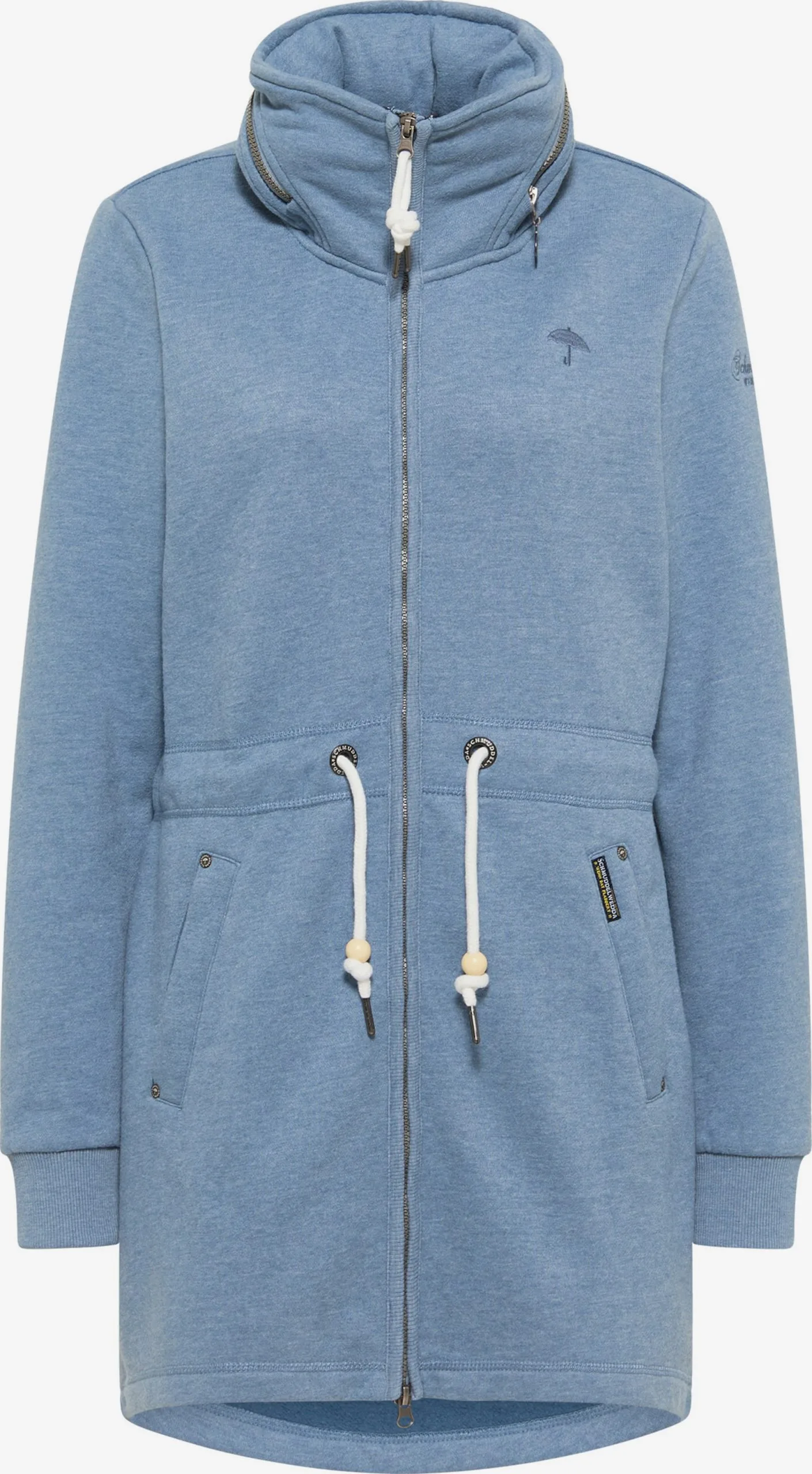 Schmuddelwedda Sweatvesten Sweatvest Dames Blauw Gemêleerd 3 Schmuddelwedda Sweatvesten Sweatvest Dames Blauw Gemêleerd