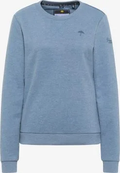 Schmuddelwedda Sweatshirts Sweatshirt Dames Duifblauw / Blauw Gemêleerd