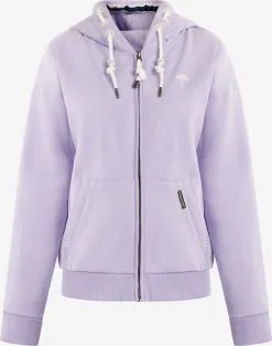 Schmuddelwedda Sweatvesten Sweatvest Dames Lichtlila