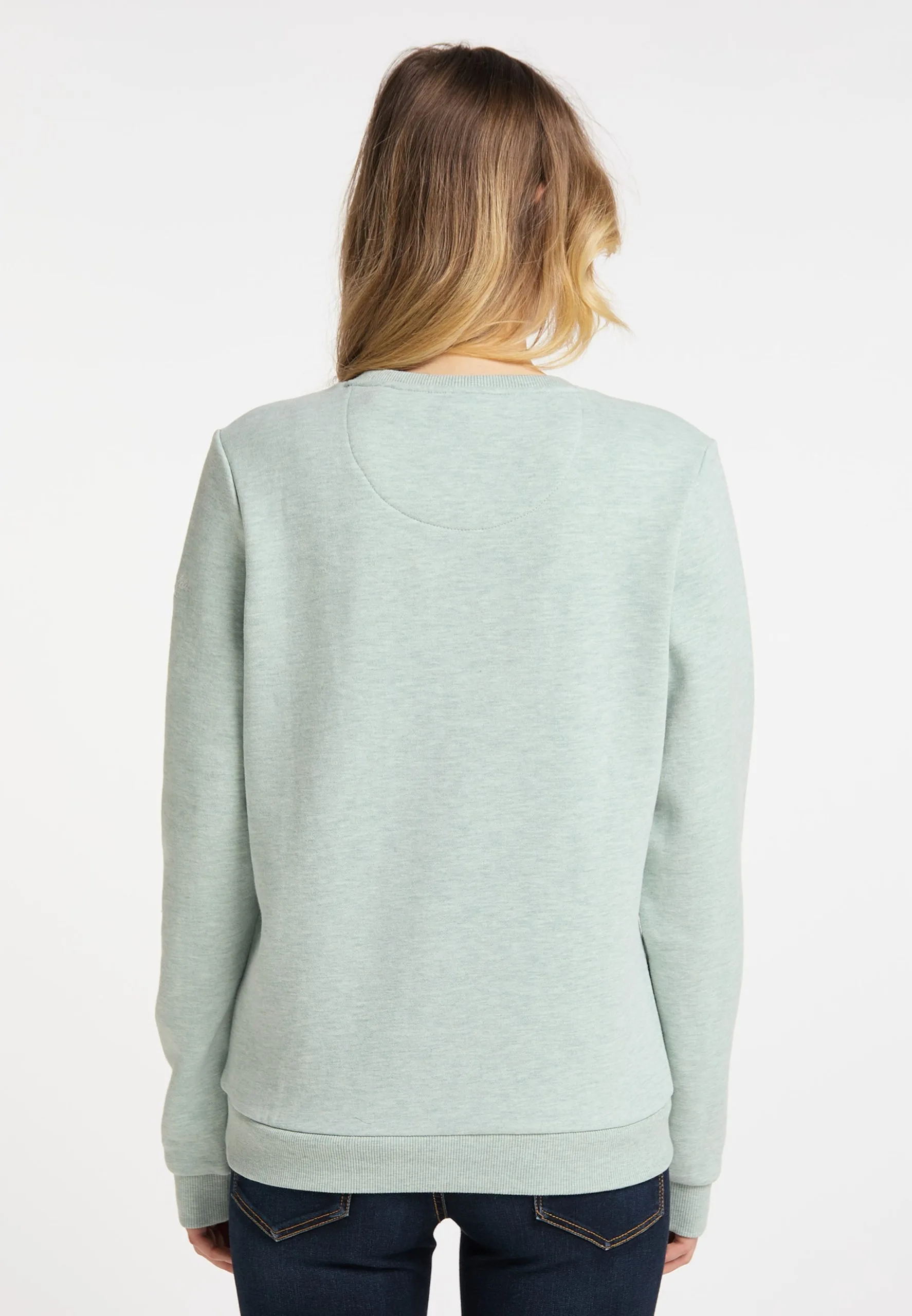 Schmuddelwedda Sweatshirts Sweatshirt Yasanna Dames Mintgroen 5 Schmuddelwedda Sweatshirts Sweatshirt Yasanna Dames Mintgroen - Afbeelding 3