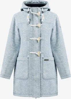 Schmuddelwedda Outdoor Jassen Fleece Jas Dames Lichtblauw