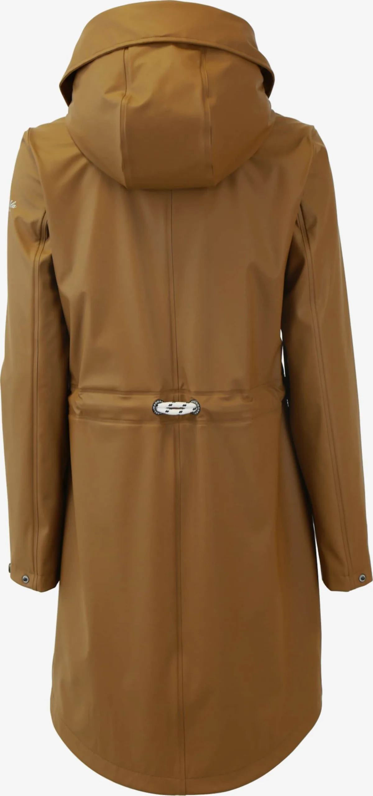 Schmuddelwedda Regenmantels Functionele Mantel Dames Donkerbeige 4 Schmuddelwedda Regenmantels Functionele Mantel Dames Donkerbeige - Afbeelding 2