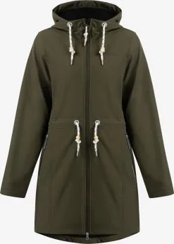 Schmuddelwedda Outdoor Jassen Functionele Jas Dames Donkergroen