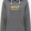 Schmuddelwedda Hoodies Sweatshirt Sylt Dames Grijs Gemêleerd