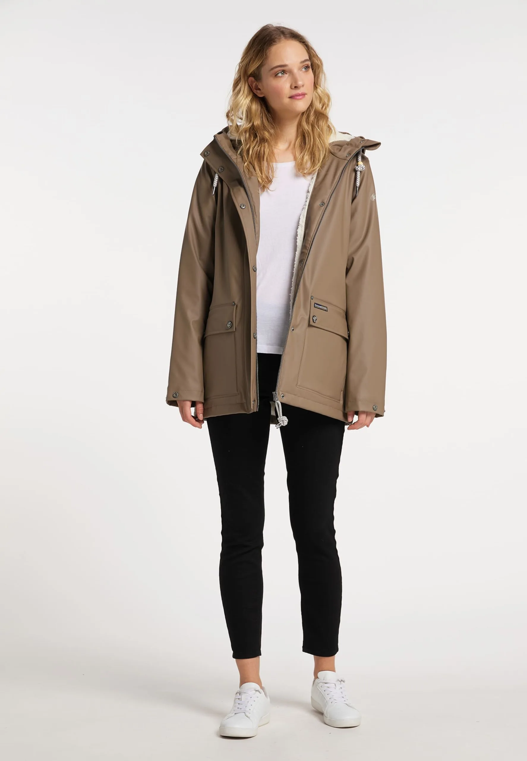 Schmuddelwedda Outdoor Jassen Functionele Jas Dames Sepia 6 Schmuddelwedda Outdoor Jassen Functionele Jas Dames Sepia - Afbeelding 4