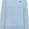 Schmuddelwedda Sweatshirts Sweatshirt Yasanna Dames Nachtblauw / Lichtblauw -Schmuddelwedda Verkoopwinkel 2a89686c4ecd9efa9737aef60d784214