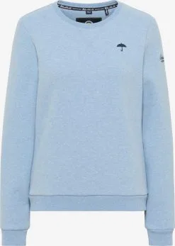 Schmuddelwedda Sweatshirts Sweatshirt Yasanna Dames Nachtblauw / Lichtblauw