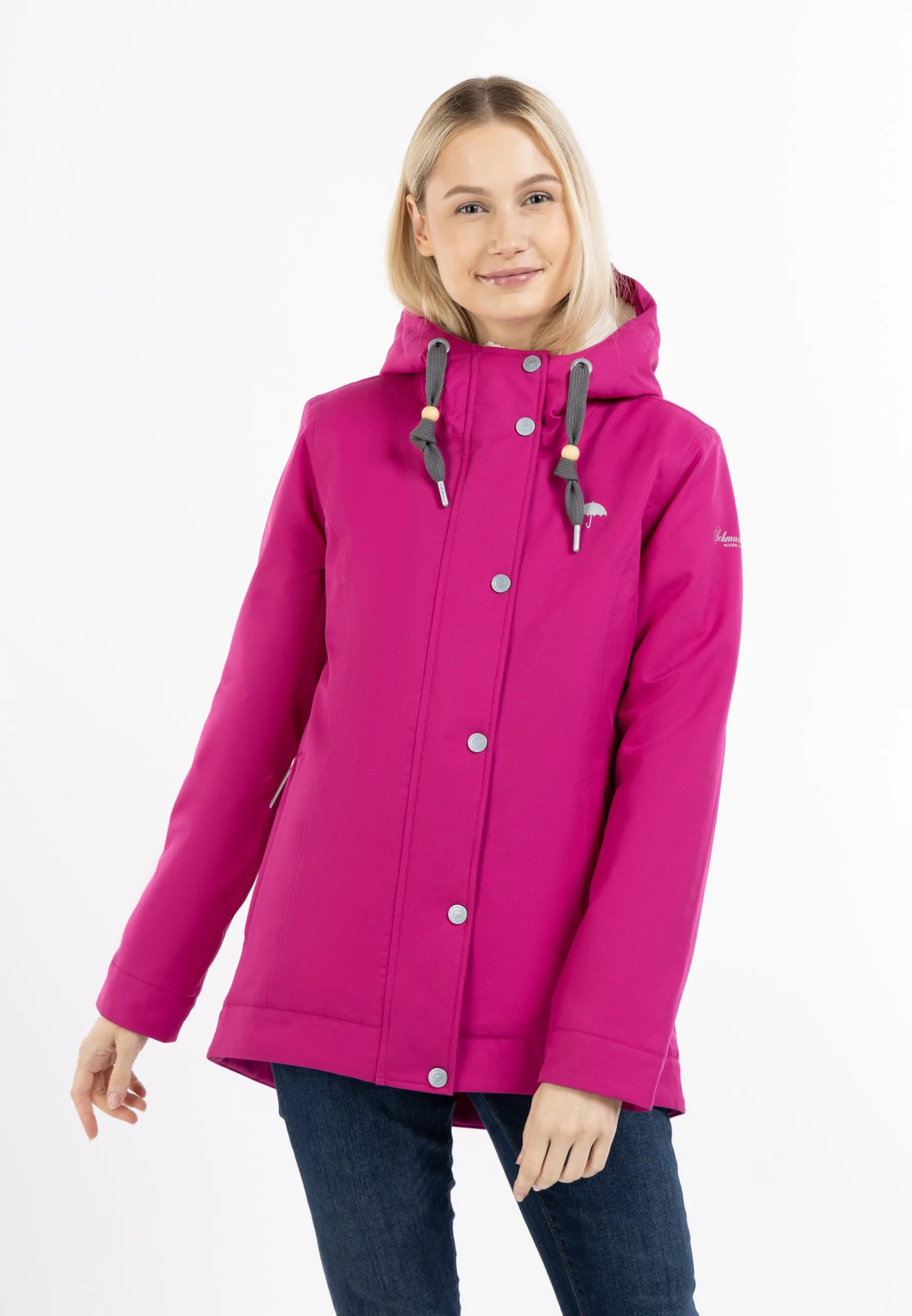 Schmuddelwedda Outdoor Jassen Functionele Jas Dames Magenta 4 Schmuddelwedda Outdoor Jassen Functionele Jas Dames Magenta - Afbeelding 2