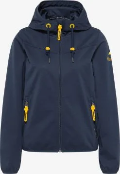 Schmuddelwedda Outdoor Jassen Functionele Jas Kianna Dames Donkerblauw