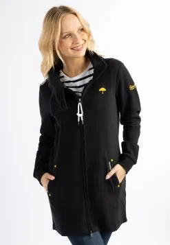 Schmuddelwedda Sweatvesten Sweatvest Yasanna Dames Zwart -Schmuddelwedda Verkoopwinkel 3035f6ca07ecd8a7221fd4b3ccc0e843