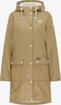 Schmuddelwedda Outdoor Jassen Functionele Jas Dames Beige