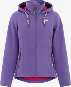 Schmuddelwedda Outdoor Jassen Functionele Jas Dames Donkerlila