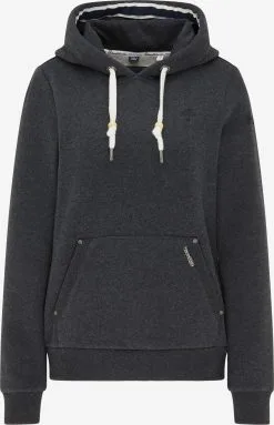 Schmuddelwedda Hoodies Sweatshirt Dames Donkergrijs