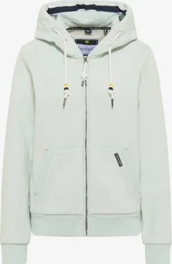 Schmuddelwedda Sweatvesten Sweatvest Dames Mintgroen