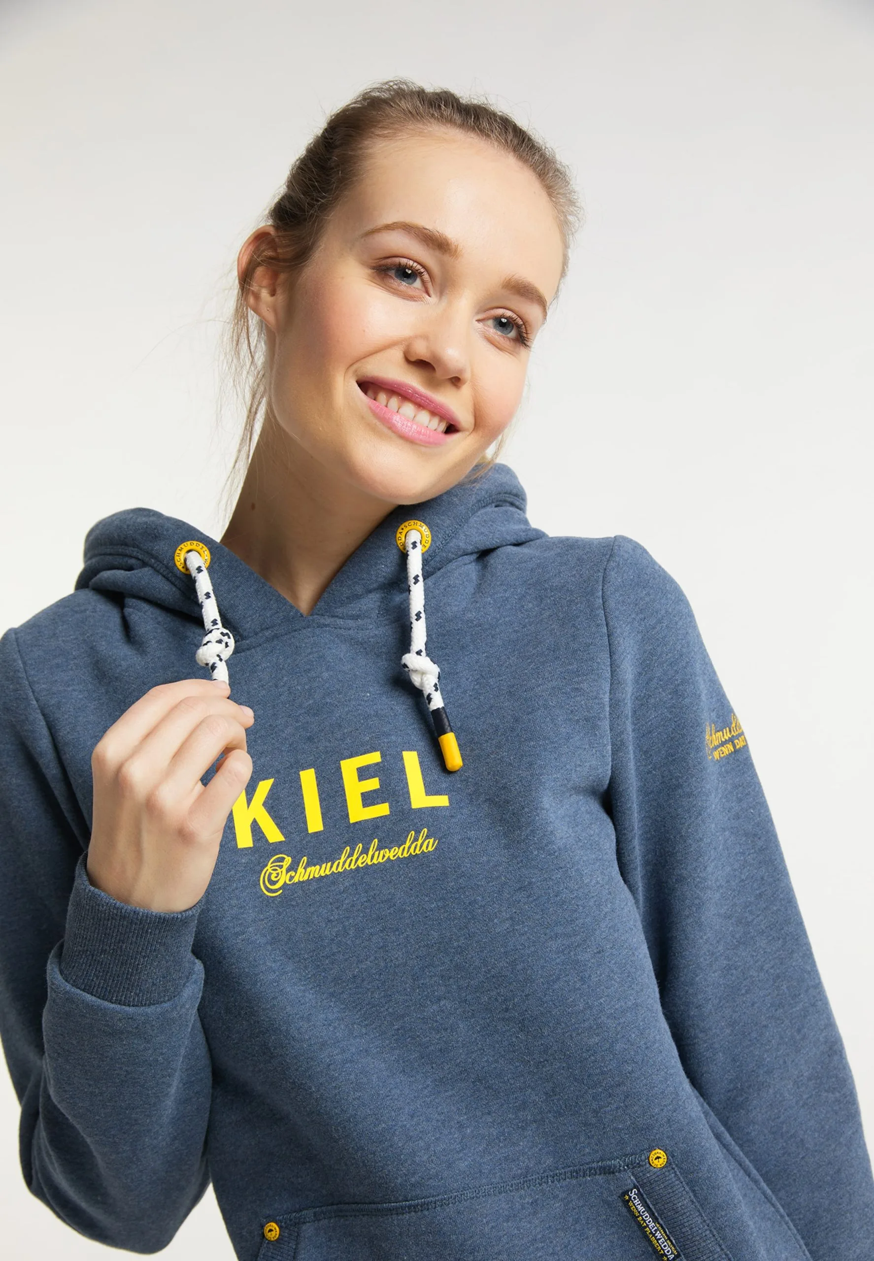 Schmuddelwedda Hoodies Sweatshirt Kiel Dames Duifblauw 7 Schmuddelwedda Hoodies Sweatshirt Kiel Dames Duifblauw - Afbeelding 5