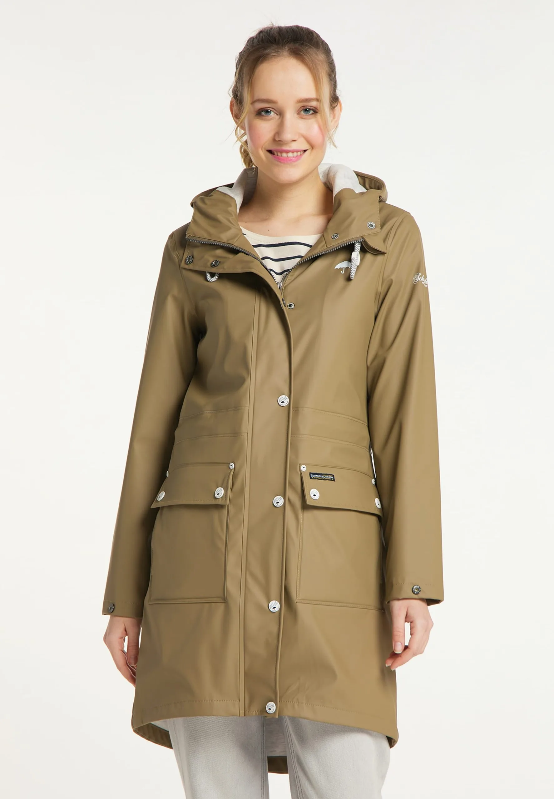 Schmuddelwedda Outdoor Jassen Functionele Jas Dames Beige 4 Schmuddelwedda Outdoor Jassen Functionele Jas Dames Beige - Afbeelding 2