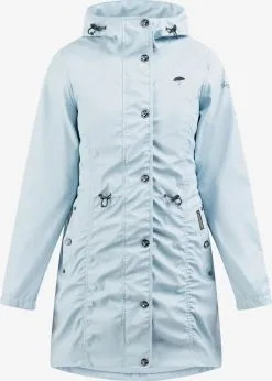 Schmuddelwedda Regenmantels Functionele Mantel Dames Mintgroen