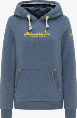 Schmuddelwedda Hoodies Sweatshirt Dames Marine