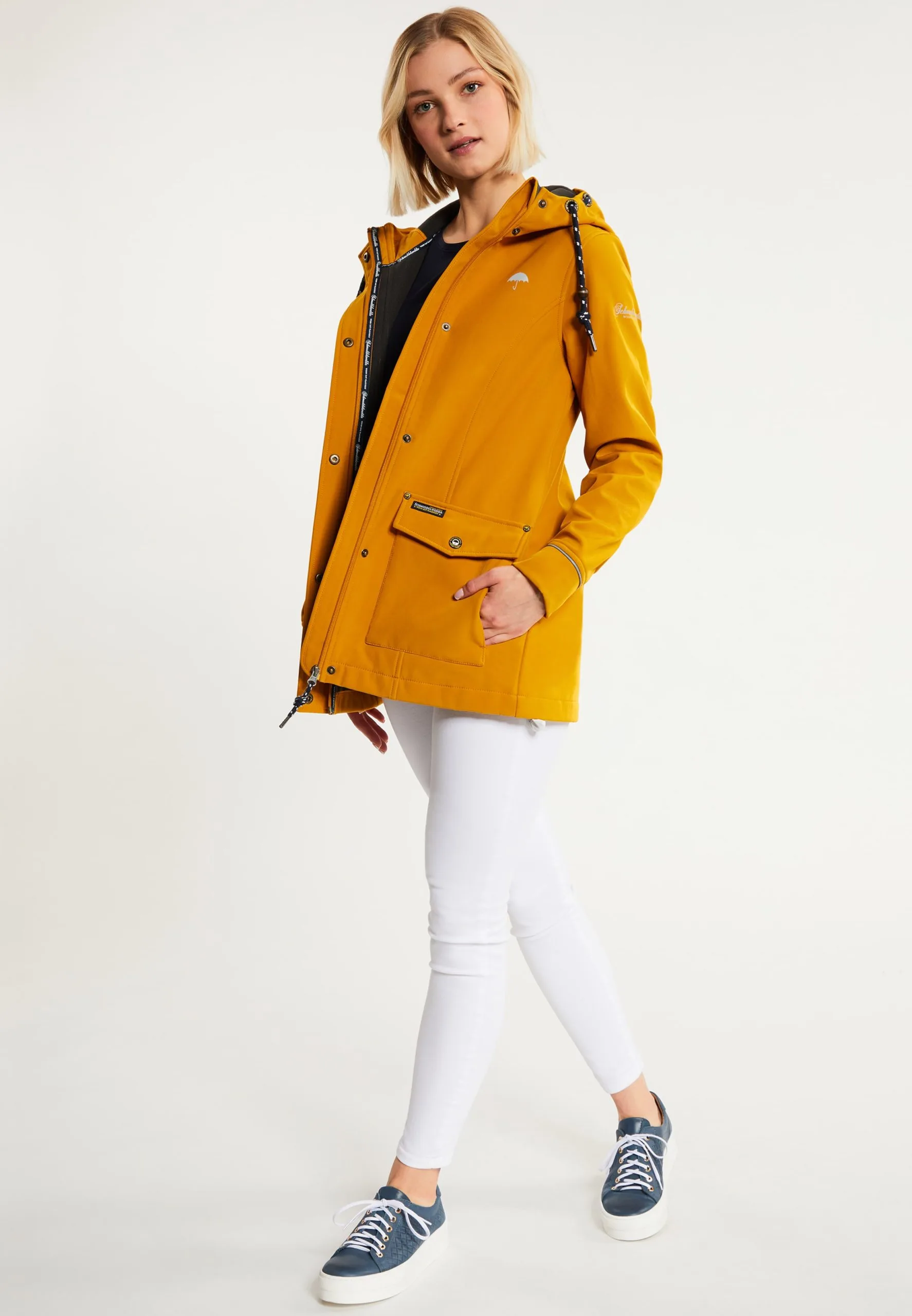 Schmuddelwedda Outdoor Jassen Functionele Jas Dames Safraan 7 Schmuddelwedda Outdoor Jassen Functionele Jas Dames Safraan - Afbeelding 5