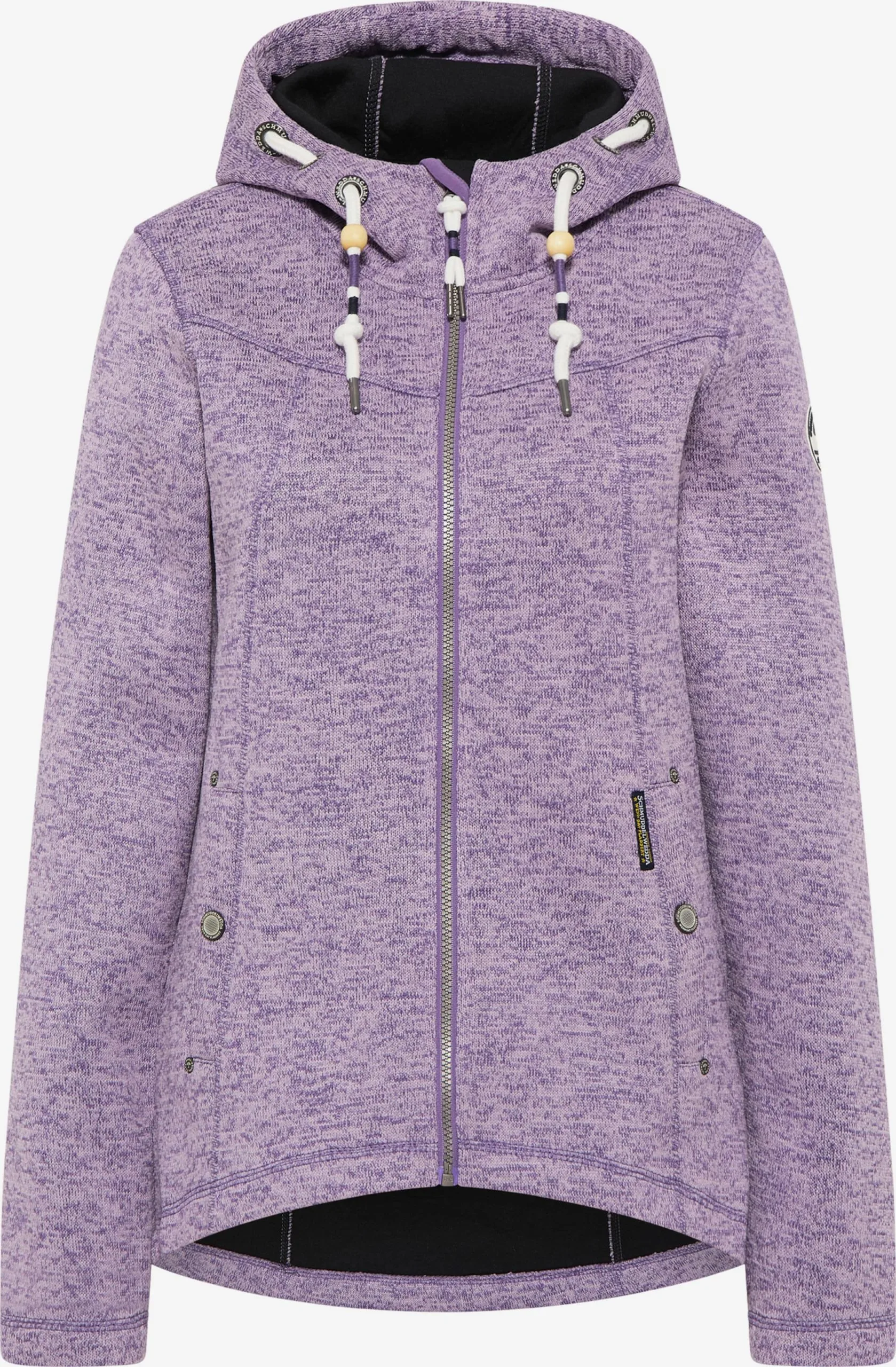 Schmuddelwedda Outdoor Jassen Fleece Jas Dames Lila 3 Schmuddelwedda Outdoor Jassen Fleece Jas Dames Lila