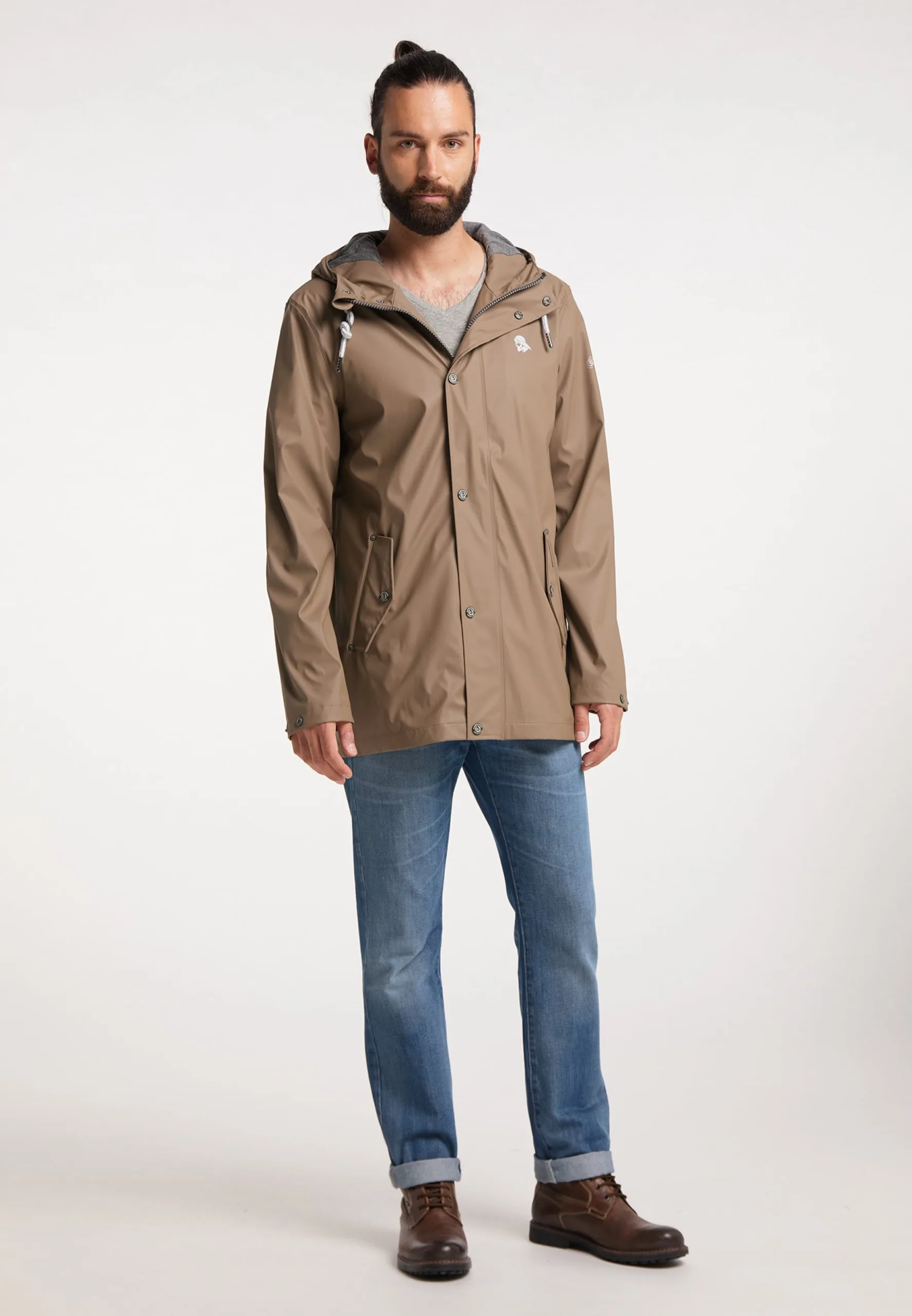 Schmuddelwedda Tussenjassen Tussenparka Heren Lichtbruin 6 Schmuddelwedda Tussenjassen Tussenparka Heren Lichtbruin - Afbeelding 4