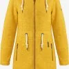 Schmuddelwedda Outdoor Jassen Fleece Jas Dames Geel Gemêleerd