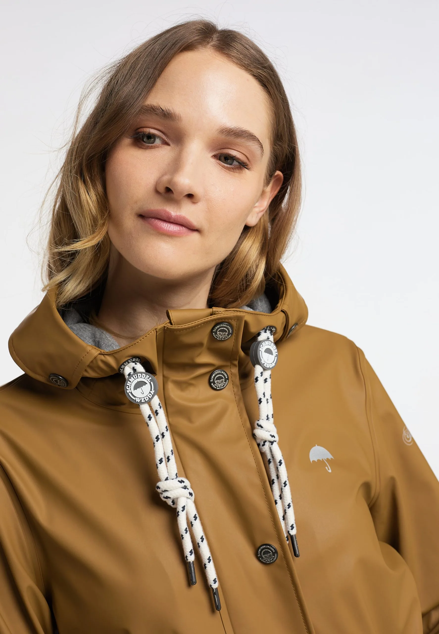 Schmuddelwedda Regenmantels Functionele Mantel Dames Pasteloranje 7 Schmuddelwedda Regenmantels Functionele Mantel Dames Pasteloranje - Afbeelding 5