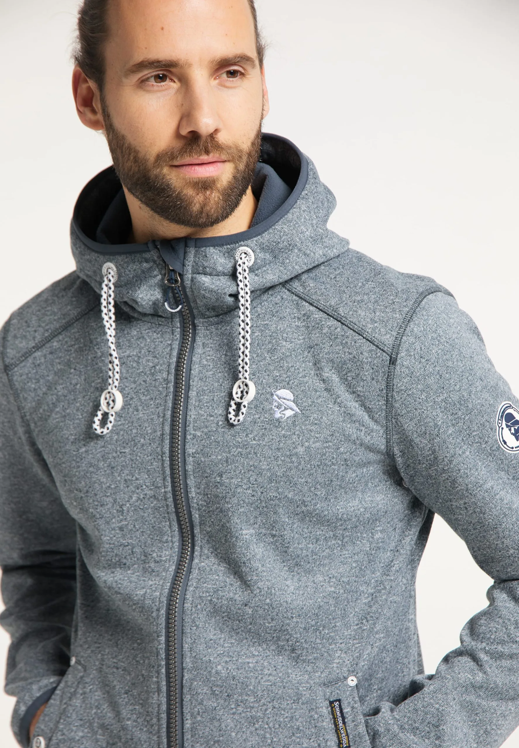 Schmuddelwedda Outdoor Jassen Functionele Jas Heren Blauw Gemêleerd 7 Schmuddelwedda Outdoor Jassen Functionele Jas Heren Blauw Gemêleerd - Afbeelding 5