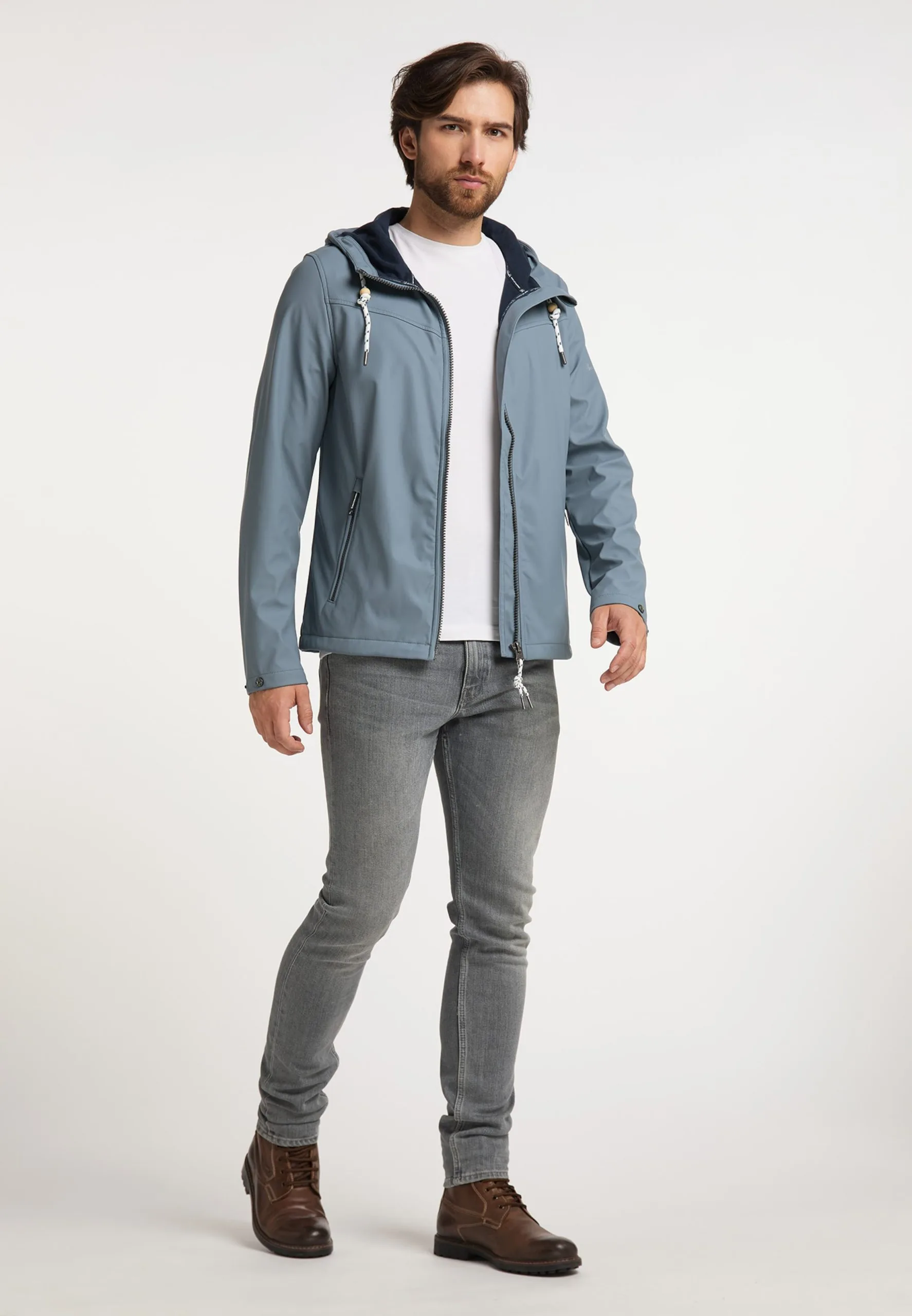 Schmuddelwedda Tussenjassen Tussenjas Heren Smoky Blue 6 Schmuddelwedda Tussenjassen Tussenjas Heren Smoky Blue - Afbeelding 4