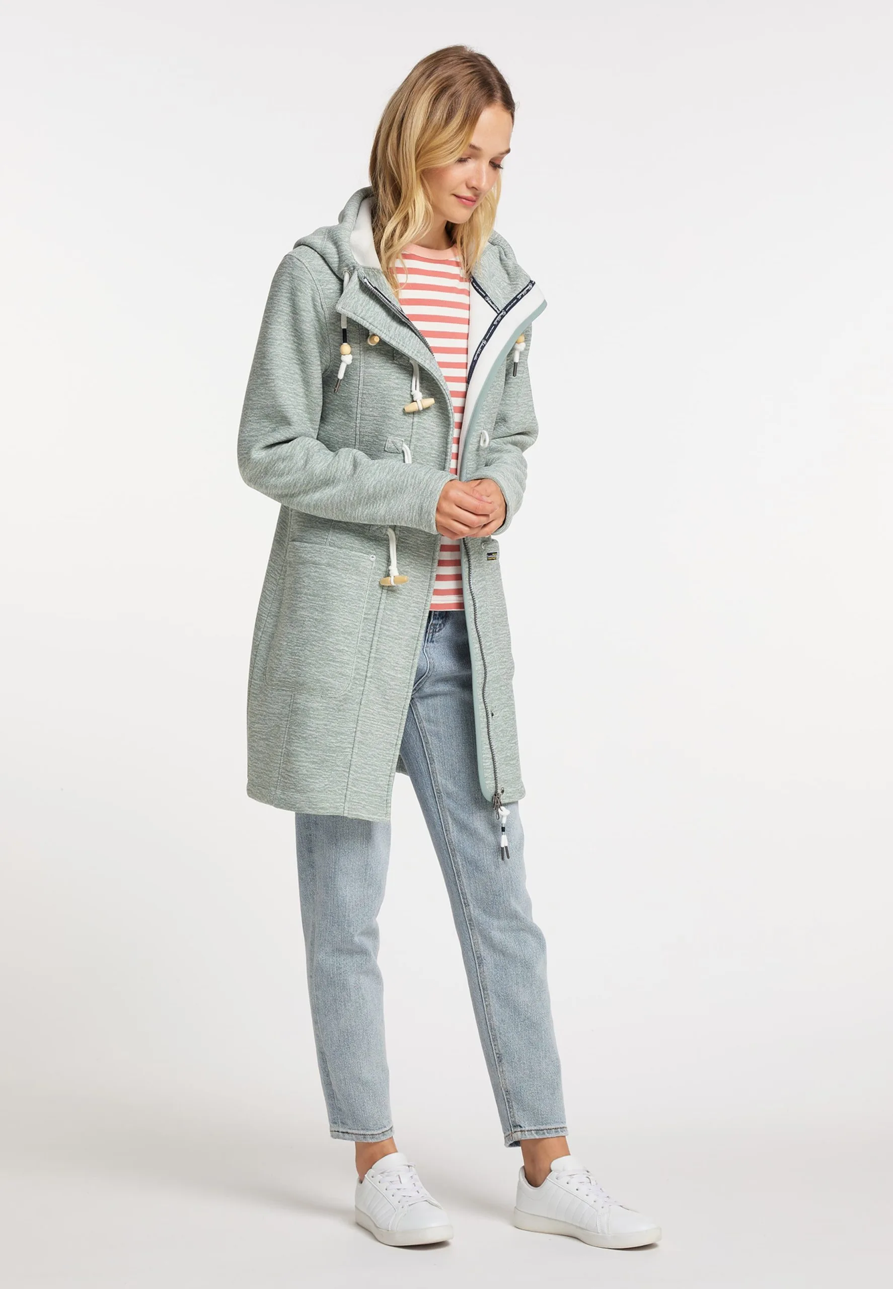 Schmuddelwedda Outdoor Jassen Fleece Jas Dames Mintgroen 6 Schmuddelwedda Outdoor Jassen Fleece Jas Dames Mintgroen - Afbeelding 4