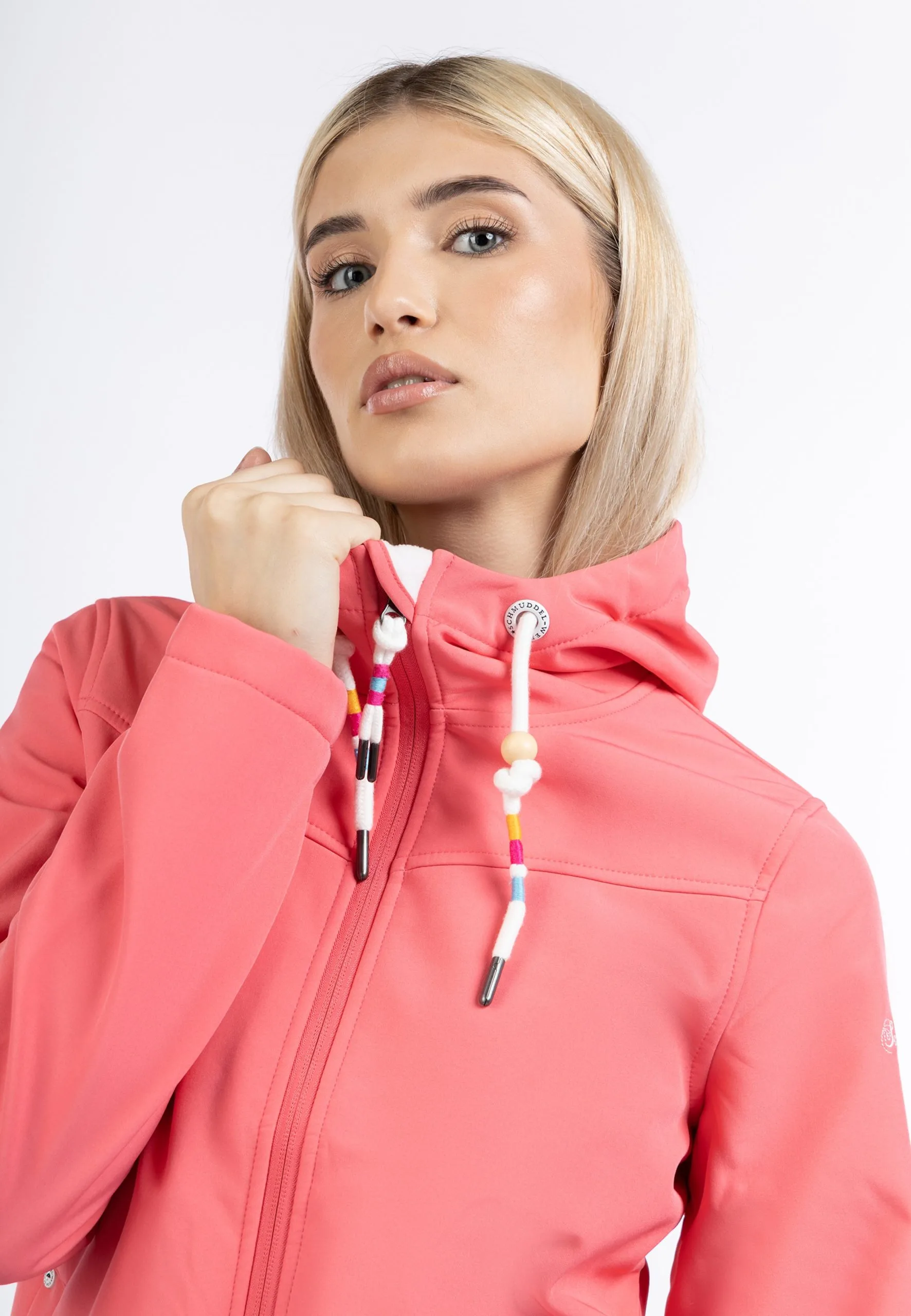 Schmuddelwedda Outdoor Jassen Functionele Jas Dames Koraal 8 Schmuddelwedda Outdoor Jassen Functionele Jas Dames Koraal - Afbeelding 6