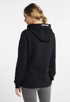 Schmuddelwedda Hoodies Sweatshirt Dames Zwart -Schmuddelwedda Verkoopwinkel 4a67cd9e0e6cf164fe838567ddb09290