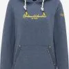 Schmuddelwedda Hoodies Sweatshirt Hamburg St. Pauli Dames Blauw Gemêleerd -Schmuddelwedda Verkoopwinkel 4abf5fb40ce272ae404cd5a4b77a1e1f