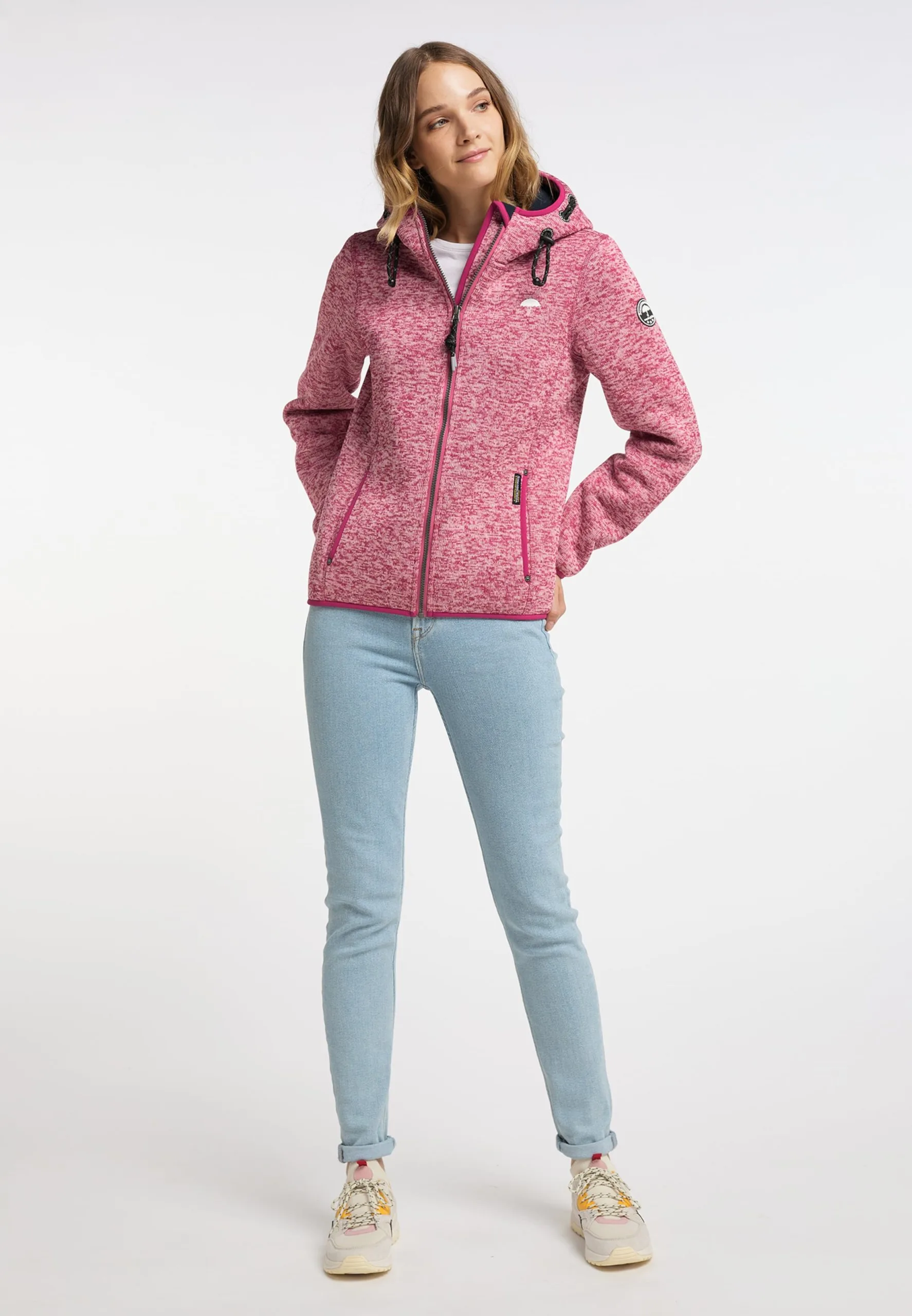 Schmuddelwedda Outdoor Jassen Fleece Jas Dames Rosa / Oudroze 6 Schmuddelwedda Outdoor Jassen Fleece Jas Dames Rosa / Oudroze - Afbeelding 4