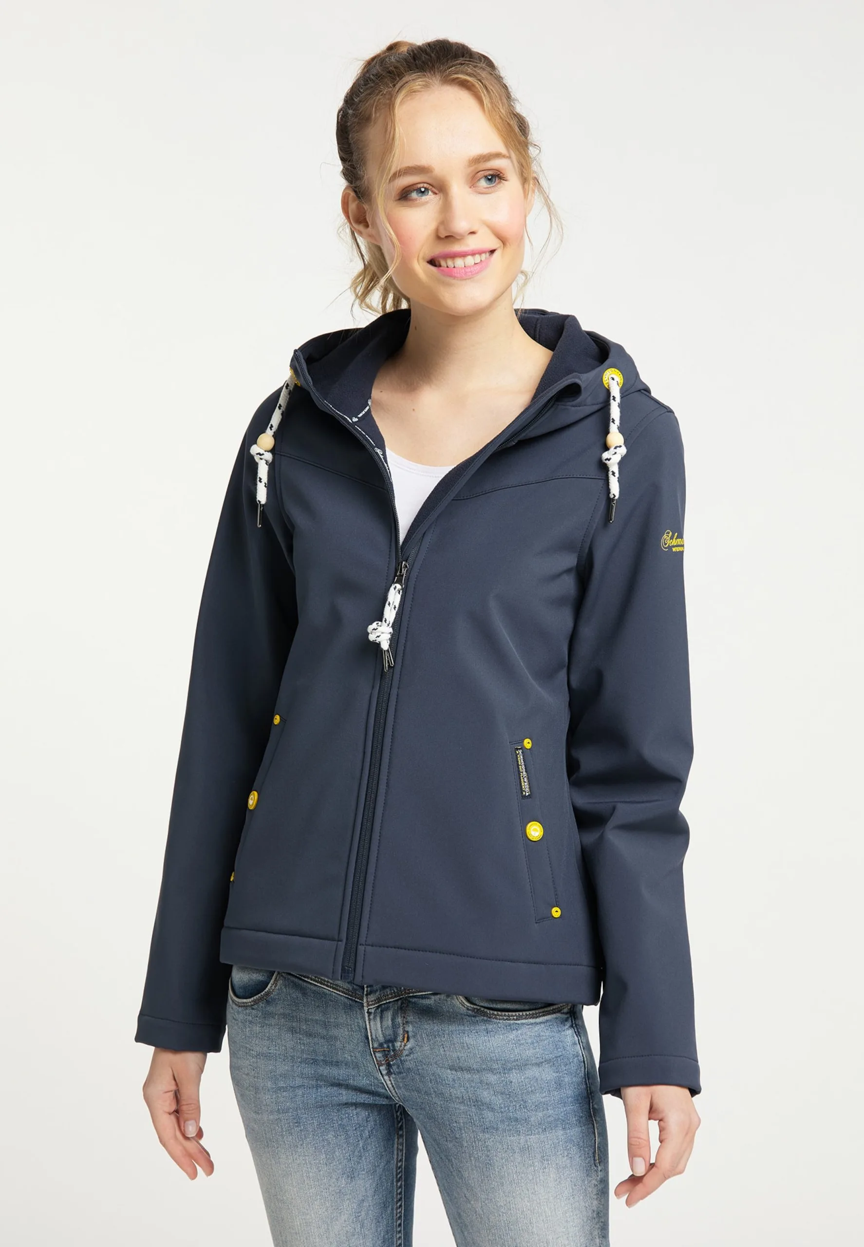 Schmuddelwedda Outdoor Jassen Functionele Jas Ashdown Dames Marine 4 Schmuddelwedda Outdoor Jassen Functionele Jas Ashdown Dames Marine - Afbeelding 2