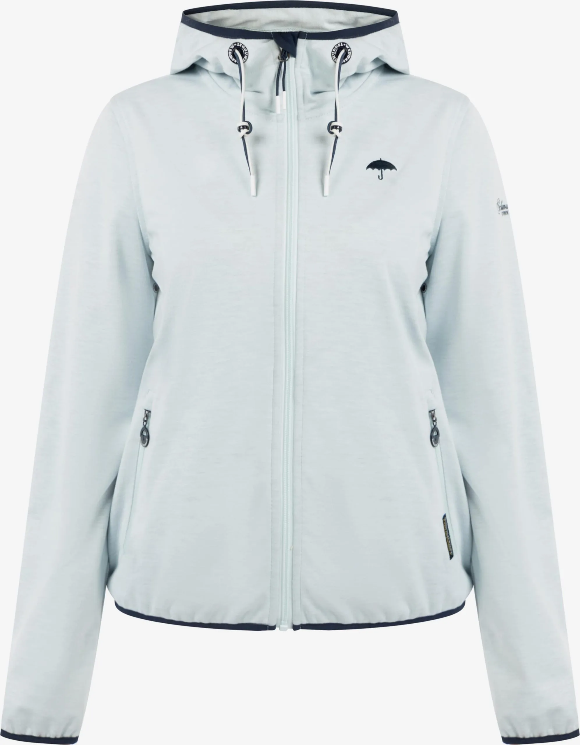 Schmuddelwedda Outdoor Jassen Functionele Jas Dames Navy / Pastelblauw 3 Schmuddelwedda Outdoor Jassen Functionele Jas Dames Navy / Pastelblauw