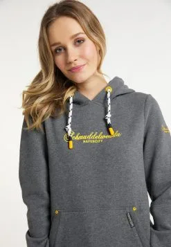 Schmuddelwedda Hoodies Sweatshirt Hamburg Hafencity Dames Grijs Gemêleerd -Schmuddelwedda Verkoopwinkel 552f727a8b138fc4fe54cce2818836d8