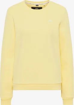 Schmuddelwedda Sweatshirts Sweatshirt Yasanna Dames Lichtgeel