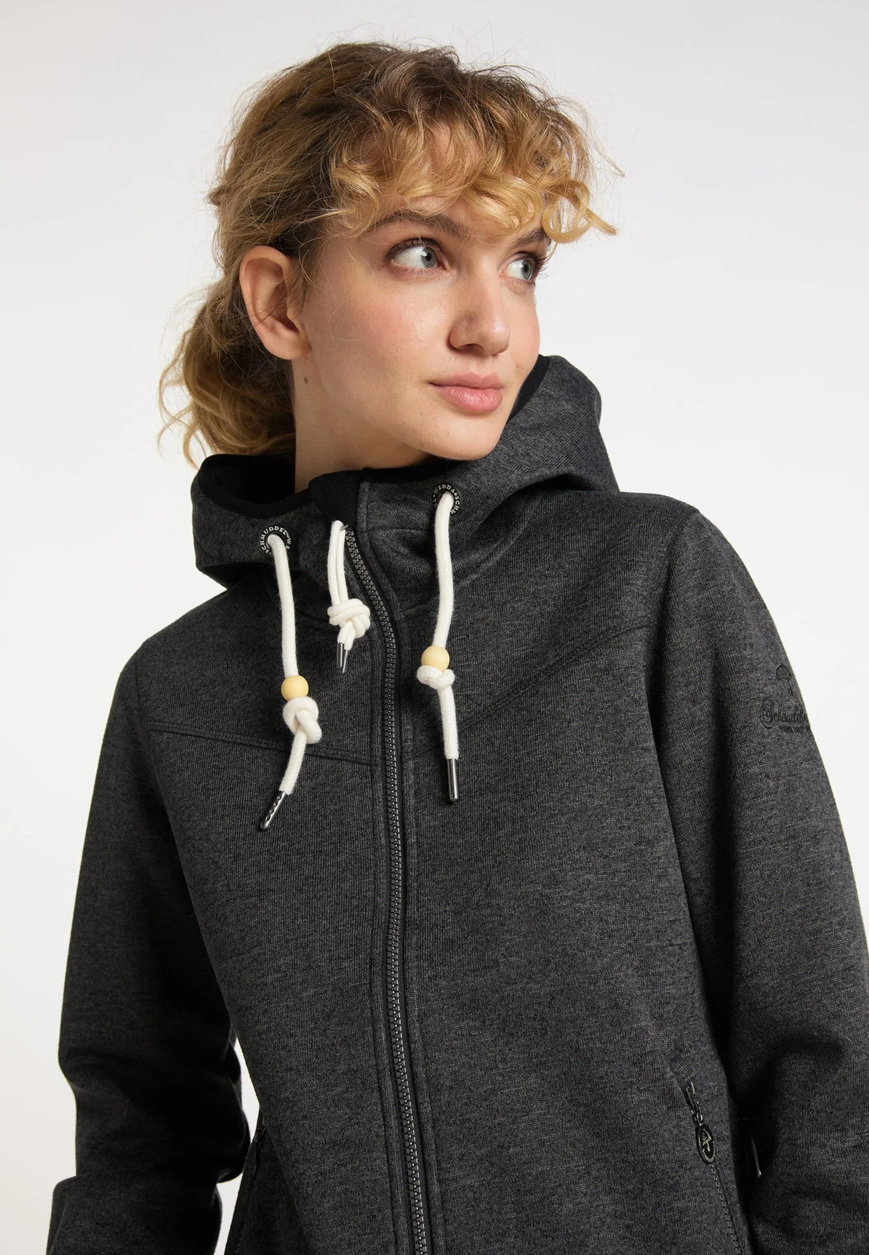 Schmuddelwedda Outdoor Jassen Fleece Jas Dames Antraciet 7 Schmuddelwedda Outdoor Jassen Fleece Jas Dames Antraciet - Afbeelding 5